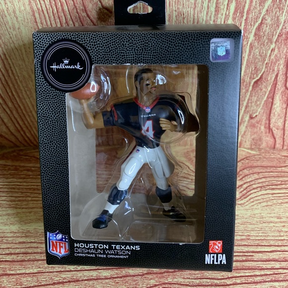 🟫 NFL Deshaun Watson Houston Texans Figural Player Ornament - Picture 5 of 5